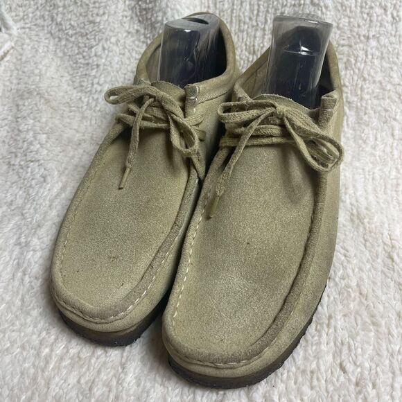 Clarks Originals Chukka Men\'s Casual Suede Khaki Shoes SZ11 main image 6